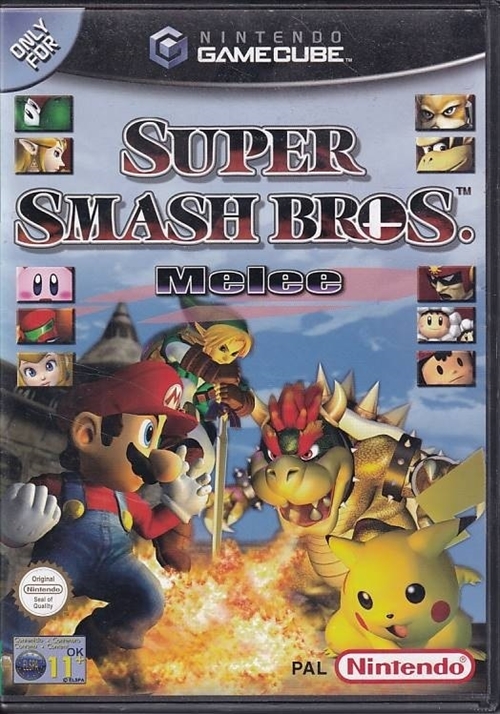 Super Smash Bros Melee - Nintendo GameCube (B Grade) (Used) (Eng)